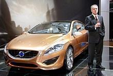 Stephen Odell (President & CEO) at the presentation of the Volvo S60 Concept. Photo: UnitedPictures